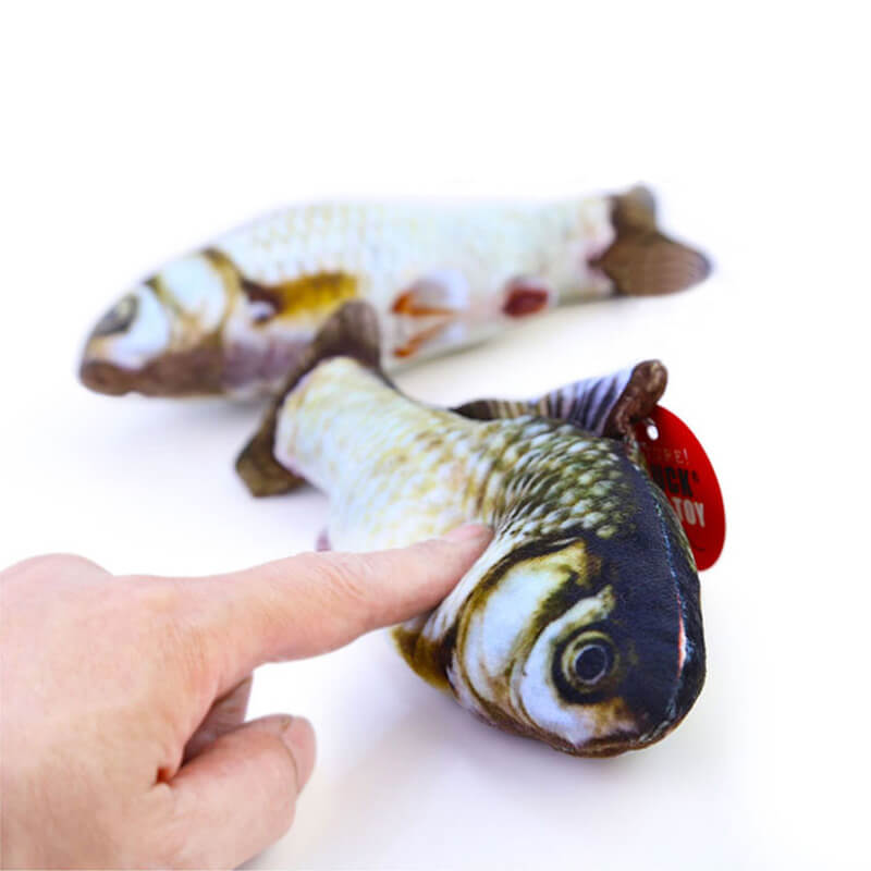 Aduck Simulation Catnip Fish Toys